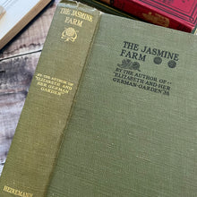 Load image into Gallery viewer, 1935 The Jasmine Farm by Elizabeth Von Arnim Vintage Book by Macmillan