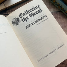 Load image into Gallery viewer, 1967 Catherine the Great by Zoe Oldenbourg; Fine Half Leather Binding