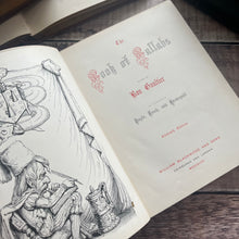 Load image into Gallery viewer, 1870 Book of Ballads by Bon Gaultier Illustrated Antique Victorian Book