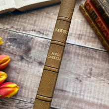 Load image into Gallery viewer, 1948 Cranford by Mrs Elizabeth Gaskell Illustrated by Joan Hassall Quarter Morocco