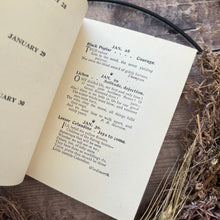 Load image into Gallery viewer, The Language of Flowers A Journal and Record of Birthdays Book with DJ