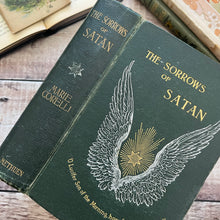 Load image into Gallery viewer, 1895 The Sorrows of Satan by Marie Corelli; Sixth Edition Victorian Book