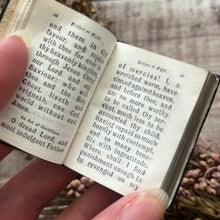 Load image into Gallery viewer, Bijou Prayer Book; Full Morocco Binding Early 20th Century Miniature