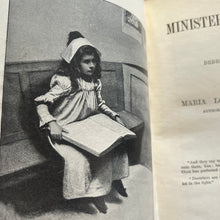 Load image into Gallery viewer, Ministering Children by Mrs Charlesworth; Lovely Floral Art Nouveau Binding