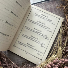 Load image into Gallery viewer, The Daily Motto Book A Birthday Calendar Pretty Floral Binding Pocket Book
