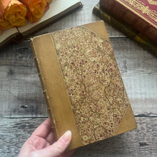 Load image into Gallery viewer, 1887 Bracebridge Hall by Washington Irving Illustrated Antique Book Half Leather Binding