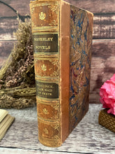 Load image into Gallery viewer, Woodstock and The Fair Maid of Perth by Sir Walter Scott; Half Calf Binding