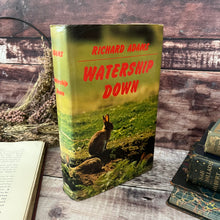 Load image into Gallery viewer, 1975 Watership Down by Richard Adams SIGNED Vintage Book with Dust Jacket