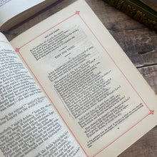 Load image into Gallery viewer, The Poetical Works of Lord Lytton; Victorian Poetry Book with Floral Binding