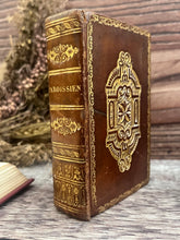 Load image into Gallery viewer, 1834 Paroissien Romain; Full Leather French Catholic Prayer Book