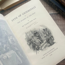 Load image into Gallery viewer, 1894 Anne of Geierstein by Sir Walter Scott; AA Turbayne Binding