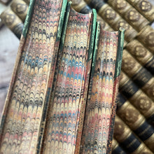 Load image into Gallery viewer, 1830's Collection of The Works of Maria Edgeworth in 18 Volumes Georgian Half Leather Set