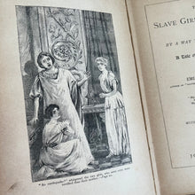 Load image into Gallery viewer, The Slave Girl of Pompeii by Emily Sarah Holt; Lovely Floral Binding Antique Book