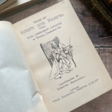 Load image into Gallery viewer, 1907 Mirth and Marvels from the Ingoldsby Legends Tree Calf Leather Book