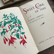 Load image into Gallery viewer, Three Nature Books written and illustrated by Robert Gibbings; Vintage Hardbacks