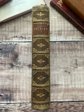 Load image into Gallery viewer, 1861 Shirley A Tale by Currer Bell; Charlotte Bronte Half Leather Early Victorian