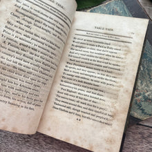 Load image into Gallery viewer, 1814 Poems of William Cowper Two Volumes Half Leather Antiquarian Books