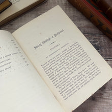 Load image into Gallery viewer, Antique Book Stack with Three Beautiful Floral Bindings