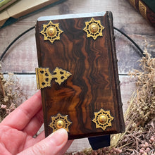 Load image into Gallery viewer, 1854 The Book of Common Prayer Polished Wood and Brass Decorated Book