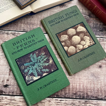 Load image into Gallery viewer, Two Volumes of Small Vintage Nature Books...British Fungi and Ferns