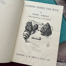 Load image into Gallery viewer, Three Nature Books written and illustrated by Robert Gibbings; Vintage Hardbacks