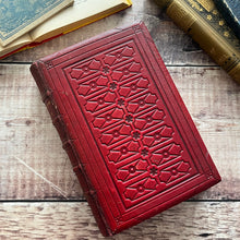 Load image into Gallery viewer, 1852 Truths Illustrated by Great Authors Full Morocco Gauffered Edges Book