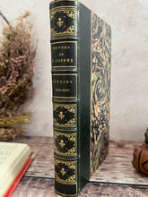 Load image into Gallery viewer, Poesies 1864-1869 by Francois Coppee; Stunning Quarter Morocco Floral Binding