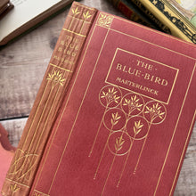 Load image into Gallery viewer, 1911 The Blue Bird by Maurice Maeterlinck Full Pink Leather Book