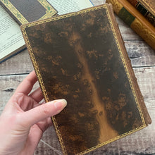 Load image into Gallery viewer, 1887 The Poetical Works of Longfellow Full Tree Calf Leather Binding