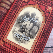 Load image into Gallery viewer, 1870 Annals of the Poor by Rev Legh Richmond Book Beautiful Binding