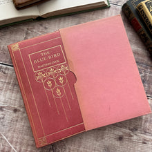 Load image into Gallery viewer, 1911 The Blue Bird by Maurice Maeterlinck Full Pink Leather Book