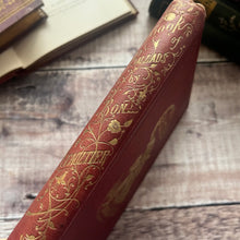 Load image into Gallery viewer, 1870 Book of Ballads by Bon Gaultier Illustrated Antique Victorian Book