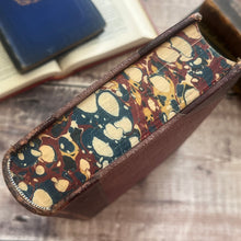 Load image into Gallery viewer, 1828 The Literary Character by I.Disraeli; Half Morocco with Marbled Edges