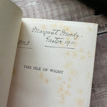 Load image into Gallery viewer, 1909 The Isle of Wight by CJ Cornish Full Leather Edwardian Book