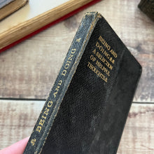 Load image into Gallery viewer, 1917 Being and Doing A Selection of Helpful Thoughts Full Leather Pocket Book