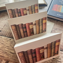Load image into Gallery viewer, Pack of 3 Beautiful Book Spine Cards...Digital Design of Antique Books