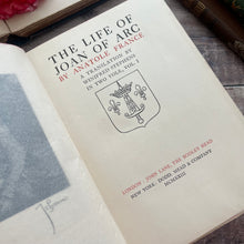 Load image into Gallery viewer, 1923 The Life of Joan of Arc by Anatole France; Volume One ONLY