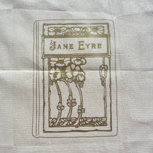 Load image into Gallery viewer, Jane Eyre Tote Bag ... Handmade and Designed on a Late Victorian Book...Charlotte Bronte