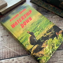 Load image into Gallery viewer, 1975 Watership Down by Richard Adams SIGNED Vintage Book with Dust Jacket