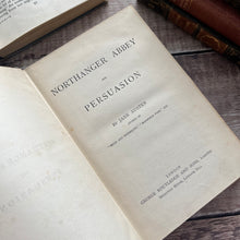 Load image into Gallery viewer, Rare Northanger Abbey and Persuasion by Jane Austen Antique Book Steventon Edition