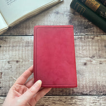 Load image into Gallery viewer, Poems of Ella Wheeler Wilcox Miniature Yapp Leather Suede Binding Antique Roses Book