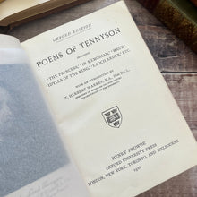 Load image into Gallery viewer, 1910 The Poetical Works of Alfred Lord Tennyson Full Calf Binding