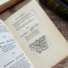 Load image into Gallery viewer, English Madrigals in the Time of Shakespeare Antique Decorative Binding