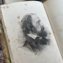 Load image into Gallery viewer, 1907 The Complete Works of Alfred Lord Tennyson; Half Vellum Binding Edwardian