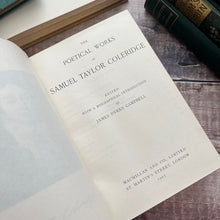 Load image into Gallery viewer, 1907 Samuel Coleridge Poetical Works Tree Calf Leather Beautiful Binding