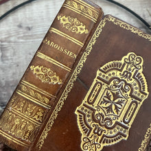 Load image into Gallery viewer, 1834 Paroissien Romain; Full Leather French Catholic Prayer Book