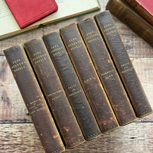 Load image into Gallery viewer, Collection of the Works of Jane Austen Half Leather Bound Victorian Books