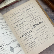 Load image into Gallery viewer, Le Livre du Mariage Souvenir de 1885; 19th Century Full Leather Book with Gauffered Edges