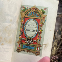 Load image into Gallery viewer, Petit Paroissien Beautiful Little French Velvet Missal with ornate metal clasp