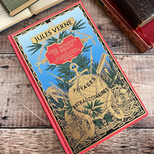 Load image into Gallery viewer, 2006 Jules Verne Book; Cinq Semaines en Ballon Stunning Binding